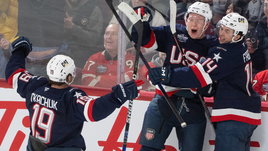 США разорвали Финляндию за три минуты! Америка — главный фаворит Турнира четырех наций?