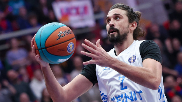 Алексей Швед. Баскетболист «Зенита» Алексей Швед