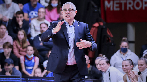 Главный тренер женской сборной Литвы по баскетболу Римантаса Григас