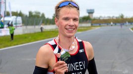 Триатлонист Роман Минеев