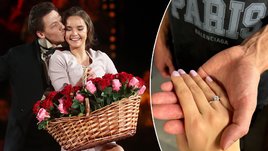 Фигурист Дмитрий Соловьев и гимнастка Дина Аверина