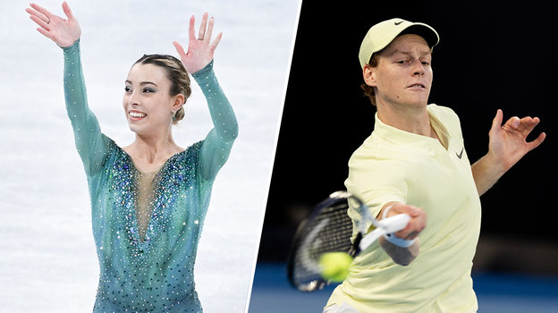 Фигуристка Лаура Баркеро и теннисист Янник Синнер.