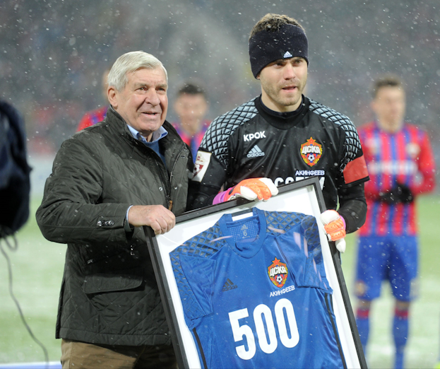 Владимир Пономарев и Игорь Акинфеев.