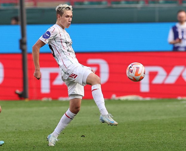 Алексей Батраков. Футболист «Локомотива» Алексей Батраков