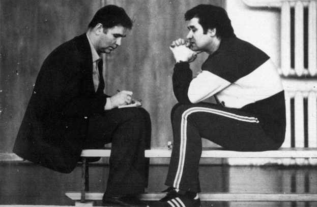 Виктор Тихонов и Владимир Юрзинов. Виктор Тихонов и Владимир Юрзинов