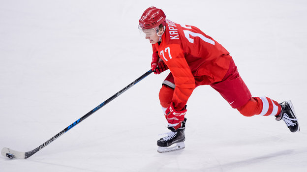 Кирилл Капризов. Хоккеист сборной России Кирилл Капризов на Олимпиаде-2018