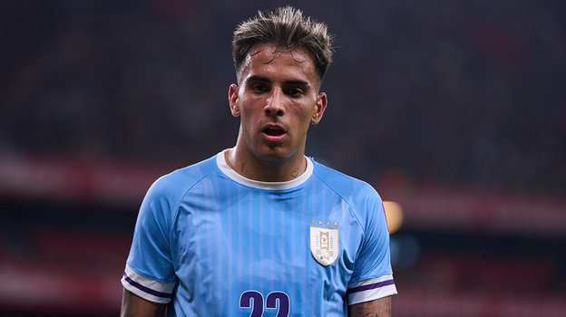 Полузащитник «Браги» Родриго Саласар.