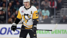 Российский хоккеист клуба НХЛ «Питтсбург Пингвинз» Евгений Малкин