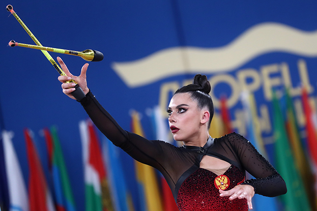 Лала Крамаренко. Гимнастка Лала Крамаренко