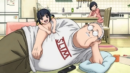 Кадр из аниме «Дни Сакамото» / TMS Entertainment