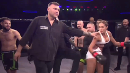 Треш-MMA в Румынии: два бойца избили трех OnlyFans-моделей в октагоне