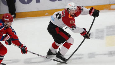 Владимир Ткачев в матче ЦСКА — «Авангард». 9 ноября 2023 года.