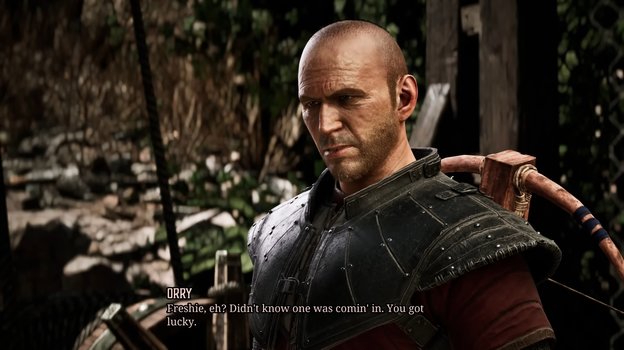 Диалог со стражником.