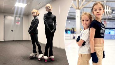 Фигуристки Елизавета и Мария Козловские