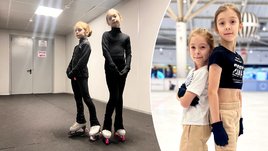 Фигуристки Елизавета и Мария Козловские