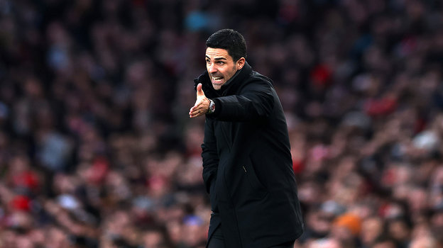 Главный тренер «Арсенала» Микель Артета.