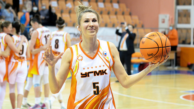 Баскетболистка Евгения Белякова