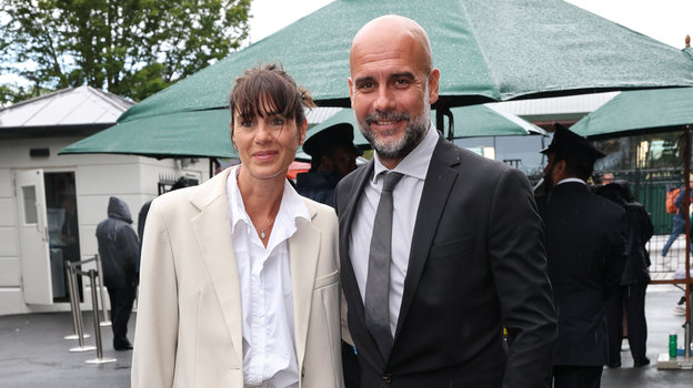 Главный тренер «Манчестер Сити» Хосеп Гвардиола и его бывшая жена Кристина Серра