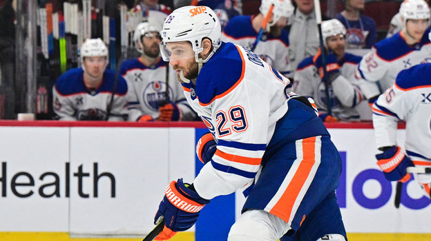 Форвард «Эдмонтона» Леон Драйзайтль