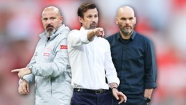 Футбольные тренеры Деян Станкович, Сергей Семак и Владимир Слишкович