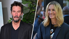 Киану Ривз и Джулия Робертс