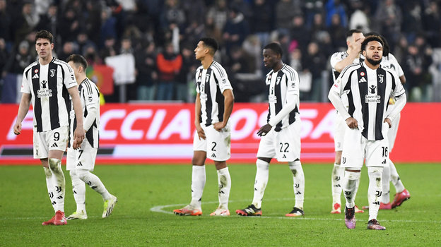Футболисты «Ювентуса» после поражения от «Эмполи»