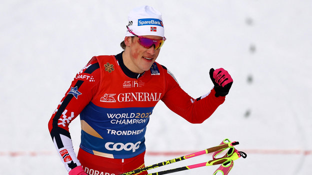 Лыжник Йоханнес Клебо