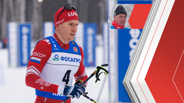 Лыжный гонщик Александр Большунов