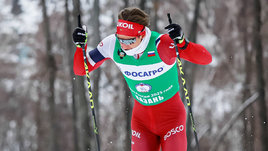 Лыжник Савелий Коростелев