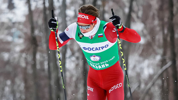 Лыжник Савелий Коростелев