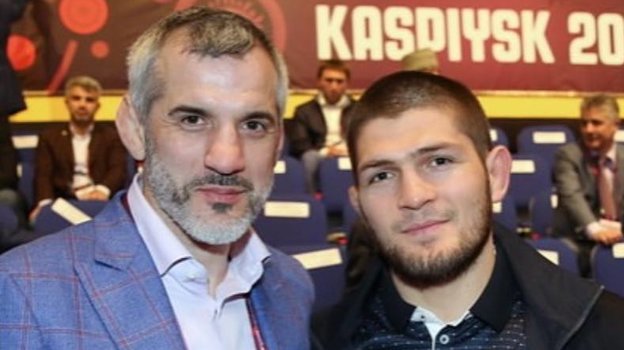 Бувайсар Сайтиев и Хабиб Нурмагомедов.