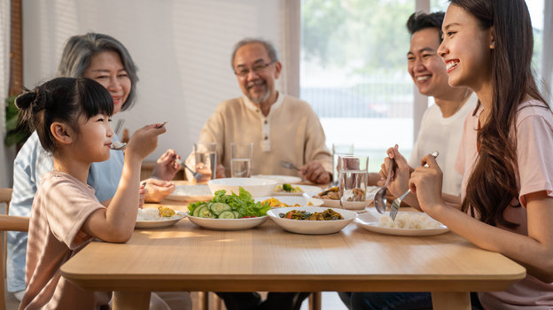 Китайцы за обедом