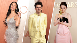 Деми Мур Тимоти Шаламе  Майки Мэдисон.