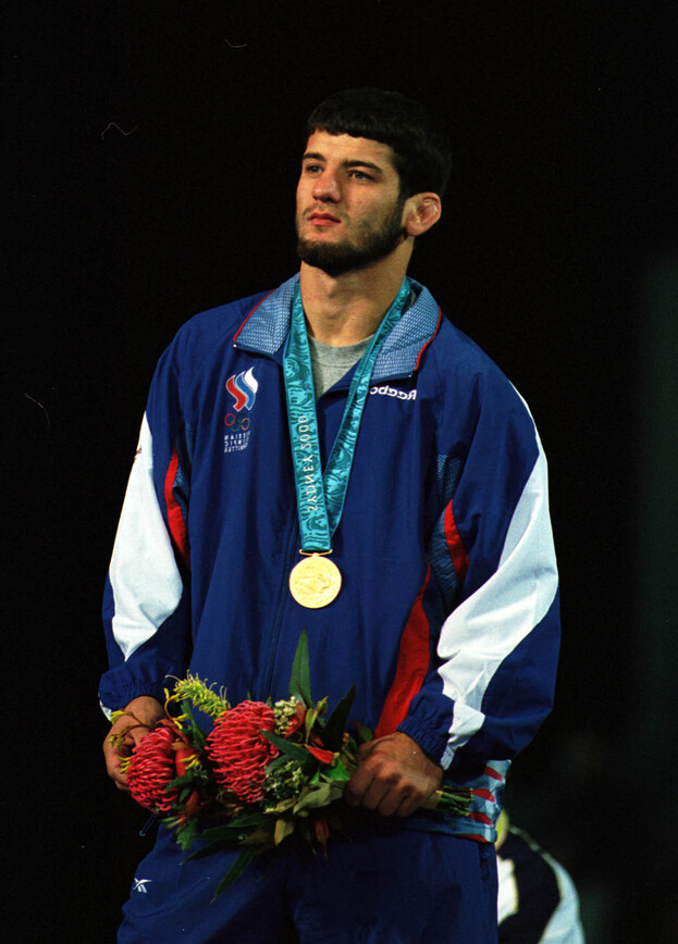 Адам Сайтиев на Олимпиаде-2000.