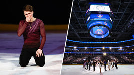 Фигурист Максим Наумов и участники шоу «Legacy on Ice»