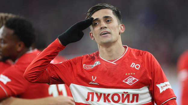 Пабло Солари. Нападающий «Спартака» Пабло Солари