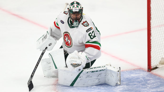 Тимур Билялов. Вратарь «Ак Барса» Тимур Билялов