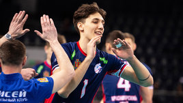 Волейболист «Енисея» Роман Мурашко