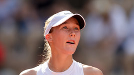 Российская теннисистка Мирра Андреева на Олимпийских играх 2024 года в Париже (Франция)