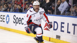 До рекорда — только 10! Овечкин забил Шестеркину, переведя игру в овертайм