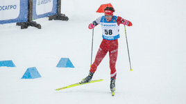 Лыжник Савелий Коростелев