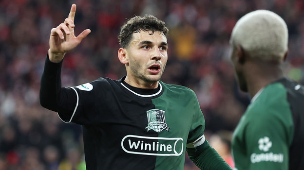 Эдуард Сперцян. Полузащитник «Краснодара» Эдуард Сперцян