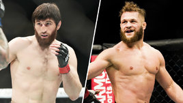 Бойцы ММА Магомед Анкалаев и Рафаэль Физиев