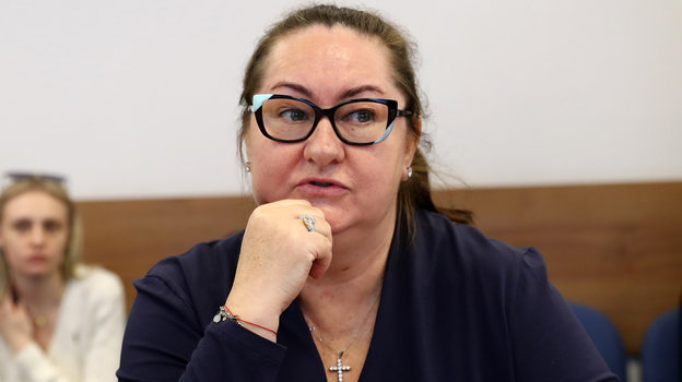 Елена Вяльбе. Президент Федерации лыжных гонок России Елена Вяльбе