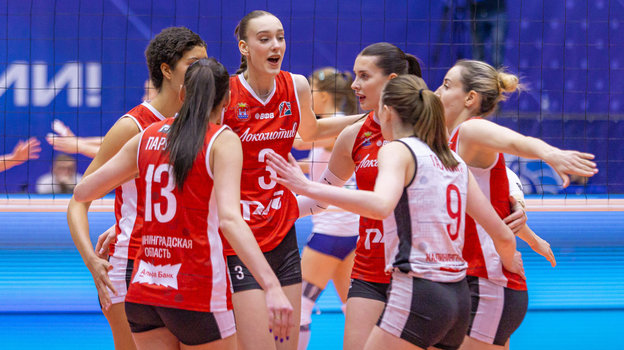 Волейболистки «Локомотива» победили краснодарское «Динамо». Волейболистки «Локомотива»