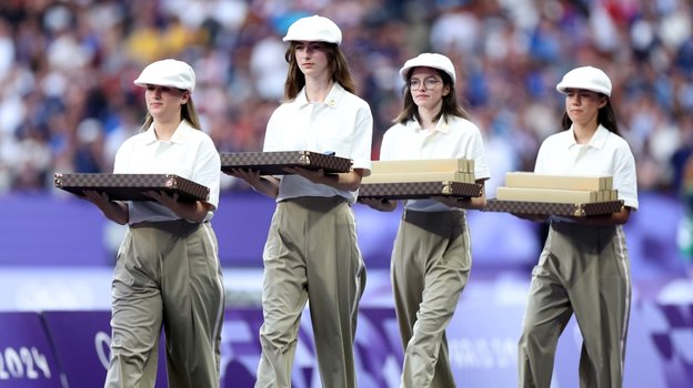 Louis Vuitton на Олимпиаде в Париже. Louis Vuitton на Олимпиаде в Париже.