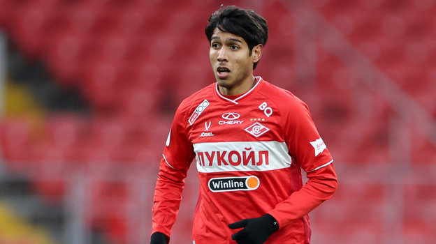 Футболист «Спартака» Алексис Дуарте