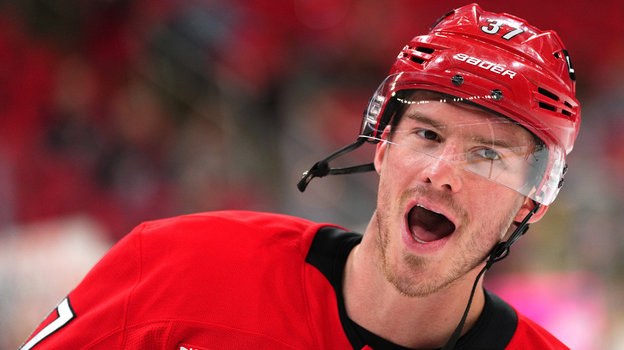 Андрей Свечников. Форвард «Каролины» Андрей Свечников