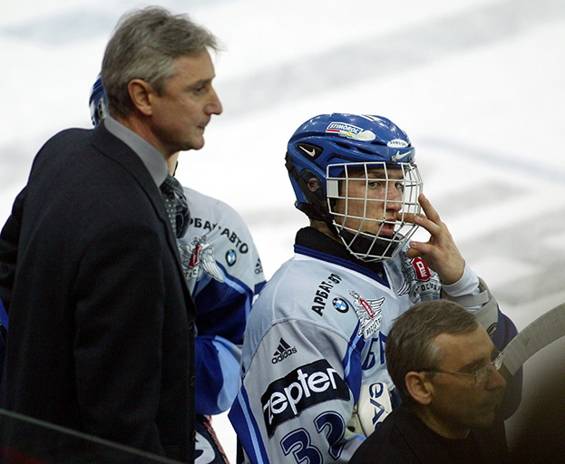 Зинэтула Билялетдинов и Александр Овечкин.