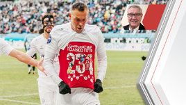 Нападающий «Акрона» Артем Дзюба